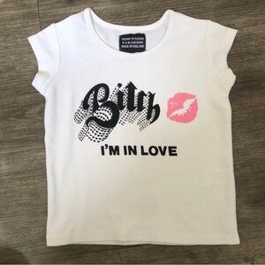 R&M Leathers B!tch baby tee